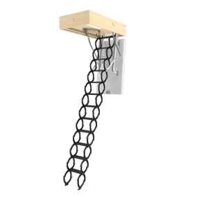 Schody strychowe FAKRO LST Super Thermo 90x90 cm - wysokość do 291 cm